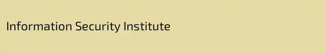 Information Security Institute